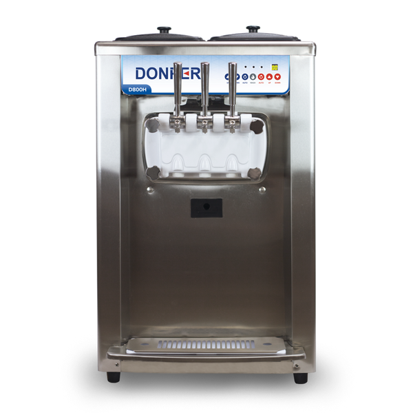 Donper USA Commercial Grade Floor Model Soft Serve Ice Cream Machine D700