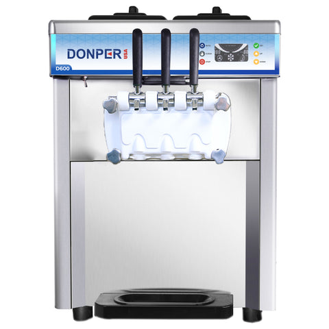 Soft Serve + Frozen Yogurt Machine - Donper D800H Countertop - Value Bundle